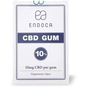 Endoca CBD Kauwgom 100mg CBD 10 Stuks Endoca
