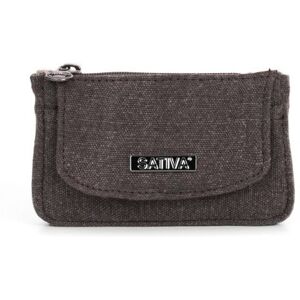Sativa Bags Hennep Munt Portemonnee Grey BS-010-D Sativa Bags