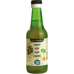 TerraSana Hennepolie / Hennepzaadolie Koudgeperst RAW BIO 250ml Terrasana