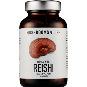 Mushrooms for Life Mushrooms4Life Reishi Capsules BIO 60 Stuks Mushrooms for Life