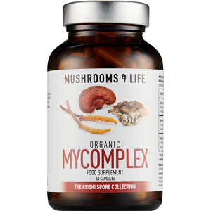 Mushrooms for Life Mushrooms4Life MyComplex Capsules BIO 60 Stuks Mushrooms for Life