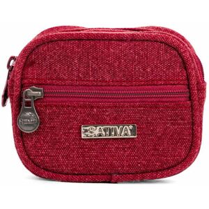 Sativa Bags Hennep Mini Portemonnee Red BS-010-C Sativa Bags
