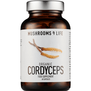 Mushrooms for Life Mushrooms4Life Cordyceps Capsules BIO 60 Stuks Mushrooms for Life