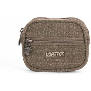 Sativa Bags Hennep Mini Portemonnee Khaki BS-010-C Sativa Bags