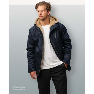 Freshemp Originals Hennep Jack Freshemp Hemp Jacket Men&apos;s Hennep Winterjas (uitverkocht) Blauw XL Freshemp Originals Hennep Jack