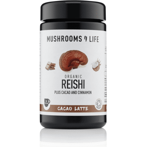 Mushrooms for Life Mushrooms4Life Reishi Cacao Latte BIO 140g Mushrooms for Life