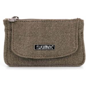 Sativa Bags Hennep Munt Portemonnee Khaki BS-010-D Sativa Bags