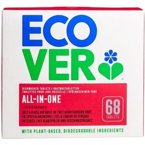Ecover Vaatwastabs All-in-one Citroen Mandarijn 68 Stuks Ecover
