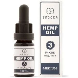 Endoca CBD Olie 3% CBD 10ml Endoca