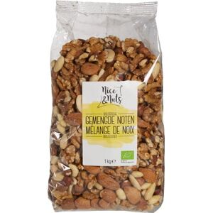 Nice&Nuts Gemengde Noten Ongebrand BIO 1Kg Nice&Nuts