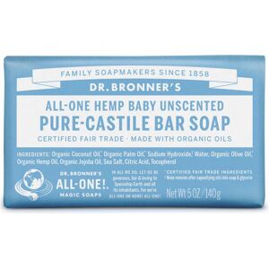 Dr. Bronner's Magic Soaps Dr Bronner Zeep Bar Baby Neutraal Mild 140g Dr. Bronner's Magic Soaps