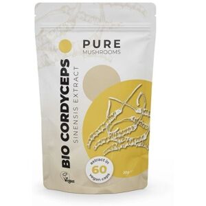 Pure Mushrooms Cordyceps Capsules Paddenstoel Extract BIO 60 stuks Pure