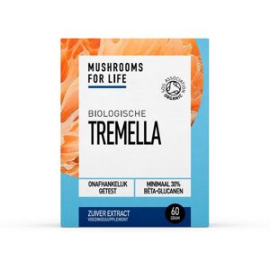 Mushrooms for Life Mushrooms4Life Snow Fungus / Tremella Poeder BIO 60g Mushrooms for Life