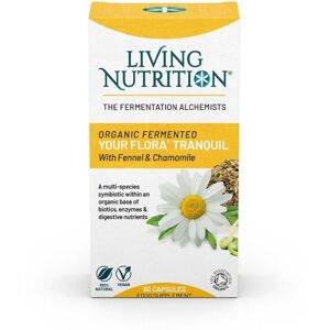 Living Nutrition LN Your Flora Tranquil Gefermenteerde Venkel Kamille BIO 60 Capsules Living Nutrition