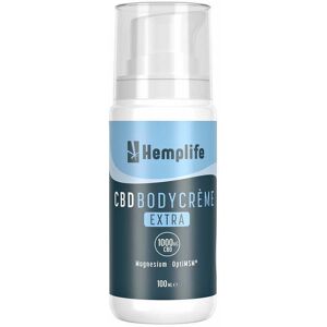 Hemplife CBD + Magnesium Bodycrème Extra 1000mg CBD 100ml Hemplife