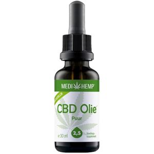 Wedihemp MediHemp CBD Olie Puur 2,5% CBD 30ml Wedihemp
