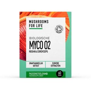 Mushrooms for Life Mushrooms4Life Myco O2 Poeder BIO 60g Mushrooms for Life