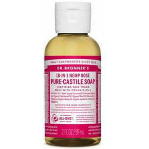 Dr. Bronner's Magic Soaps Dr Bronner Magic Soap Rozen 60ml Dr. Bronner's Magic Soaps