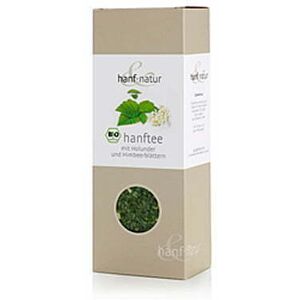 Hanf & Natur Hanf Natur Hennep Thee Vlierbloesem Frambozenblad BIO 40g Hanf & Natur