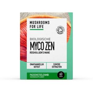 Mushrooms for Life Mushrooms4Life Myco-Zen Poeder BIO 60g Mushrooms for Life
