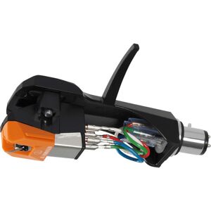 Audio Technica AT-VM95EN/H MM cartridge gemonteerd op headshell, naakt elliptisch Technica