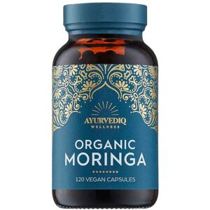 Ayurvediq Moringa Capsules BIO 120 Stuks Ayurvediq