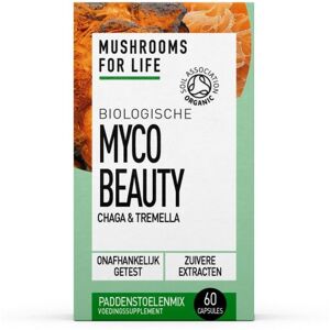 Mushrooms for Life Mushrooms4Life Myco Beauty Capsules BIO 60 Stuks Mushrooms for Life