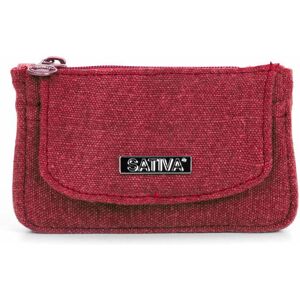 Sativa Bags Hennep Munt Portemonnee Red BS-010-D Sativa Bags