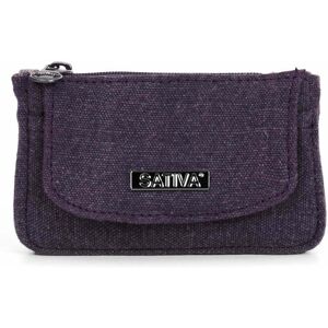 Sativa Bags Hennep Munt Portemonnee Plum BS-010-D Sativa Bags