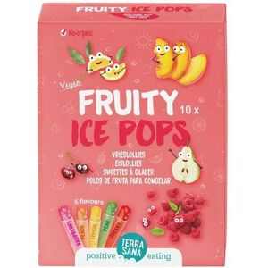 TerraSana BIO Ice Pops Fruity IJslolly&apos;s 10x 40ml Terrasana