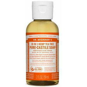 Dr. Bronner's Magic Soaps Dr Bronner Magic Soap Tea Tree 60ml Dr. Bronner's Magic Soaps