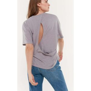 Hemp Hoodlamb / Hemp Tailor Hemp Hoodlamb Hennep Topje met Open Rug Grijs maat XS of M M Hemp Hoodlamb / Hemp Tailor