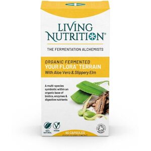 Living Nutrition LN Your Flora Terrain Gefermenteerde Aloë Vera BIO 60 Capsules Living Nutrition