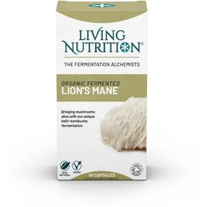 Living Nutrition LN Gefermenteerde Lion&apos;s Mane Capsules BIO 60 Stuks Living Nutrition