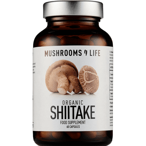 Mushrooms for Life Mushrooms4Life Shiitake Capsules BIO 60 Stuks Mushrooms for Life